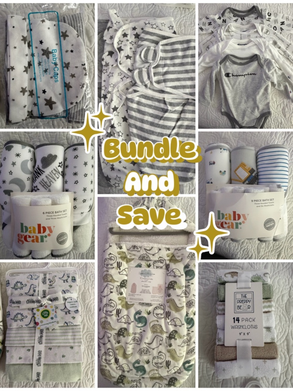 Bundle brand new baby items!